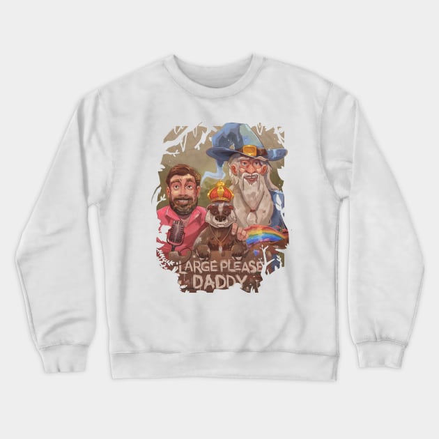 Tavern Smiles - Apparel & Home Goods Crewneck Sweatshirt by Hello From the Magic Tavern